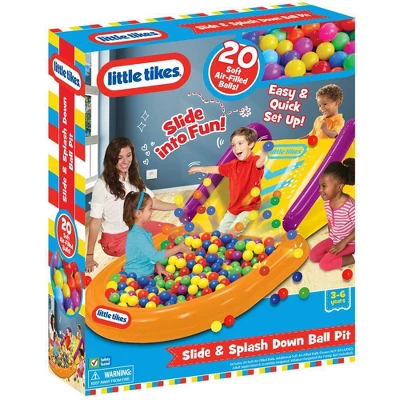 Little Tikes Slide & Splash Down Ball Pit 4 Little Tikes Slide & Splash Down Ball Pit - Image 4