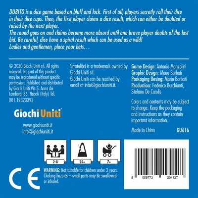 Asmodee Dubito Board Game 1 Asmodee Dubito Board Game