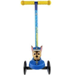 Paw Patrol Chase 3D Scooter With 3 Wheels, Tilt And Turn