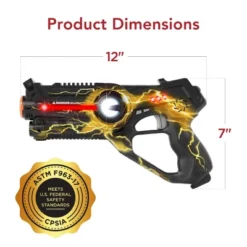 Best Choice Products Set Of 4 Infrared Laser Tag Blaster Set For Kids & Adults W/ Multiplayer Mode -LITTLE TIKES Shop GUEST 5a869ccd 7c1f 4272 af41 39c64c8be44d