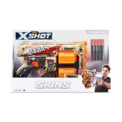 X-Shot SKINS Dread Dart Blaster - Alpha Zone By ZURU