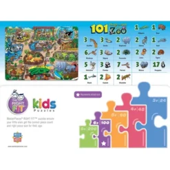 MasterPieces 100 Piece Kids Jigsaw Puzzle - 101 Things To Spot At The Zoo -LITTLE TIKES Shop GUEST 5b2f4df5 6bcc 471b 9913 0a728ef43745