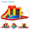 Costway Inflatable Water Slide Jumping Bounce House Bouncy Splash Park