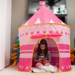 Ningbo Zhongying Leisure Products Pink Fantasy Castle Play Tent | 54 X 41 Inches