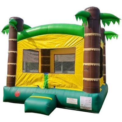 Pogo Bounce House Crossover Kids Inflatable Bounce House With Blower 10 Pogo Bounce House Crossover Kids Inflatable Bounce House With Blower - Image 10