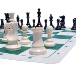 WE Games Tournament Chess Pack - Staunton Pieces With Green Board And Green Tote -LITTLE TIKES Shop GUEST 5ccc6a3c 1dce 4ccc 86af eadbaf426924