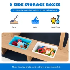 Costway Kids Large Wooden Sandbox W/ 2 Bench Seats Outdoor Play Station For Children 11 Costway Kids Large Wooden Sandbox W/ 2 Bench Seats Outdoor Play Station For Children -LITTLE TIKES Shop GUEST 5d066930 25ed 4711 b4de 0d3e9bf074e6