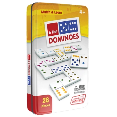 Junior Learning Dot Dominoes, 2 Sets 1 Junior Learning Dot Dominoes, 2 Sets
