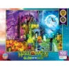 MasterPieces 100 Piece Glow In The Dark Jigsaw Puzzle - Spooky Nights