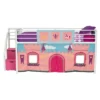 DHP Princess Castle Curtain Set For Loft Bed Pink - Dorel Home Products