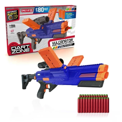 Dart Zone Motorized Vulcanator Double Magazine Dart Blaster 1 Dart Zone Motorized Vulcanator Double Magazine Dart Blaster