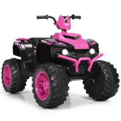 Costway 12V Kids 4-Wheeler ATV Quad Ride On Car W/ LED Lights Music USB -LITTLE TIKES Shop GUEST 5e98c6ba 1f6f 49e3 a526 54e56fb60d15