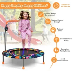Costway 36'' Mini Toddler Trampoline W/LED Bluetooth Speaker Detachable Handle Kids Gifts 15 Costway 36'' Mini Toddler Trampoline W/LED Bluetooth Speaker Detachable Handle Kids Gifts -LITTLE TIKES Shop GUEST 5ea4aa22 228a 4a5c 9216 a89442b16c40