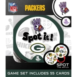 MasterPieces Officially Licensed NFL Green Bay Packers Spot It Game For Kids And Adults