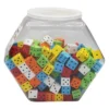 Koplow Games Foam Dice, 16mm, Assorted, Tub Of 200