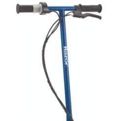 Razor E125 Kids Ride On 24V Motorized Battery Powered Electric Scooter Toy, Speeds Up To 10 MPH With Brakes, And 8" Pneumatic Tires For Ages 8+, Blue