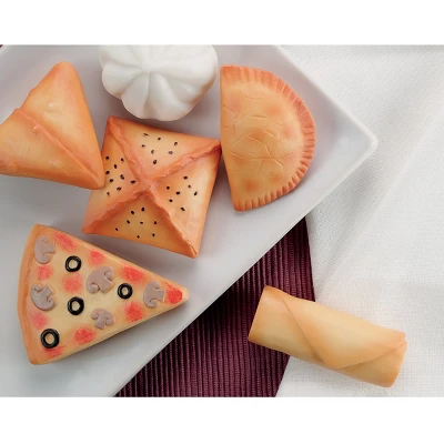 Yellow Door Sensory Play Stones Foods Of The World - Set Of 8 2 Yellow Door Sensory Play Stones Foods Of The World - Set Of 8 - Image 2