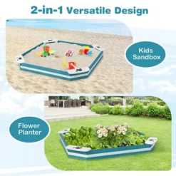 Costway Outdoor Wooden Sandbox With Animal Patterns Seats Backyard Bottomless Sandpit -LITTLE TIKES Shop GUEST 5fe5da3c 92c7 4c7c bce2 72a6fce7df2b