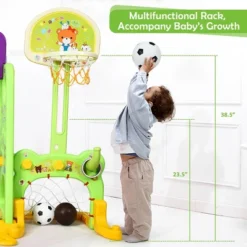 Costway 6 In 1 Toddler Climber And Swing Set W/ Basketball Hoop & Football Gate Backyard 11 Costway 6 In 1 Toddler Climber And Swing Set W/ Basketball Hoop & Football Gate Backyard -LITTLE TIKES Shop GUEST 6046b38c 68cc 4036 817d 0dc7c62a42e7