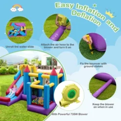 Costway Mighty Inflatable Bounce House Castle Jumper Moonwalk Bouncer Without Blower 15 Costway Mighty Inflatable Bounce House Castle Jumper Moonwalk Bouncer Without Blower -LITTLE TIKES Shop GUEST 606f3a9a 2448 42c9 8736 534ffe6efef7