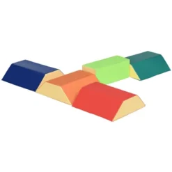 Qaba 5-Piece Soft Play Equipment, Large Baby Foam Playset For Creativity And Shape Discovery With Easy-to-Clean Surface Toddler Educational Toy -LITTLE TIKES Shop GUEST 6078a49f 1ce1 44c3 9ba8 4a0be05894e2