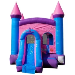 Pogo Bounce House Crossover Bounce House With Slide, No Blower
