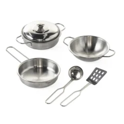 HearthSong Junior Chef's Wooden Mud Play Kitchen And Imagination Station With Metal Accessories -LITTLE TIKES Shop GUEST 60c817a4 d77d 4be0 a68c 30cf0e20adee