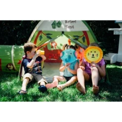 Pacific Play Tents Kids Jungle Safari Play Tent And Tunnel Set Combo 4' X 4' -LITTLE TIKES Shop GUEST 611f0efc c8a9 4d52 a927 822b2e4aea1e