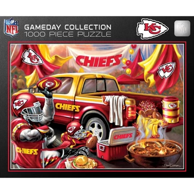 MasterPieces 1000 Piece Jigsaw Puzzle - NFL Kansas City Chiefs Gameday 1 MasterPieces 1000 Piece Jigsaw Puzzle - NFL Kansas City Chiefs Gameday