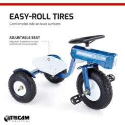 Tricam GCK-31 22 Inch Kids Steel Constructed Ol Blue Tractor Toy Beginner Tricycle With 3 Position Adjustable Seat And Pneumatic Wheels -LITTLE TIKES Shop GUEST 6171ffd5 393a 4910 8c20 9308e07c1961