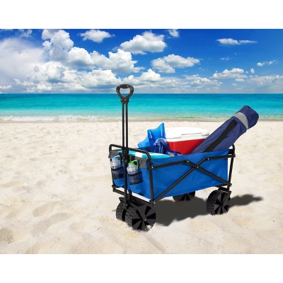 Seina Sand Mate Beach Wagon - Blue 5 Seina Sand Mate Beach Wagon - Blue - Image 5