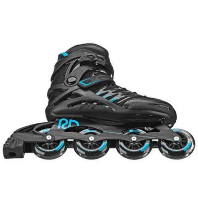 Roller Derby Aerio Q-84 Men's Inline Skate - Black/Blue 2 Roller Derby Aerio Q-84 Men's Inline Skate - Black/Blue - Image 2