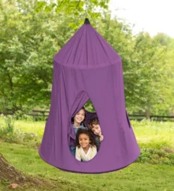 HearthSong HugglePod HangOut Nylon Hanging Tent And Family HangOut Steel Stand Set -LITTLE TIKES Shop GUEST 61de2cb0 0863 4353 9595 30bc131a6db7 1