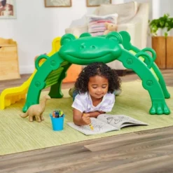 KidKraft Hop And Slide Frog Toddler Climber For Gross Motor Skills -LITTLE TIKES Shop GUEST 629ecef2 6a47 4081 bd40 3f45295011aa