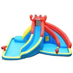 Costway Inflatable Water Slide Crab Dual Slide Bounce House Splash Pool W/ 950W Blower -LITTLE TIKES Shop GUEST 62b513f1 adbe 43f9 bdab 0035a2e6ca8a