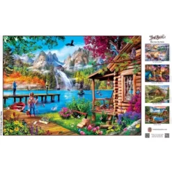 MasterPieces 1000 Piece Jigsaw Puzzle - Fishing With Pappy - 19.25"x26.75" -LITTLE TIKES Shop GUEST 62e01d4e 4d60 4b26 b03f 2a3b11d39164