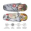 Voyager Burrito Skateboard With Printed Graphic Grip Tape