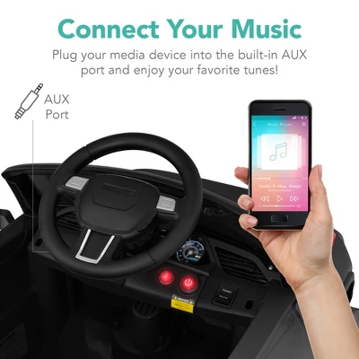 Best Choice Products 6V Kids Ride On Car Truck W/ Parent Control, 3 Speeds, LED Headlights, MP3 Player, Horn 5 Best Choice Products 6V Kids Ride On Car Truck W/ Parent Control, 3 Speeds, LED Headlights, MP3 Player, Horn - Image 5