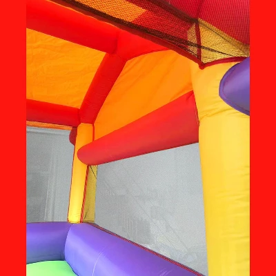 Pogo Bounce House Backyard Kids Home Giant Water Park Inflatable Water Slide With Splash Pool 6 Pogo Bounce House Backyard Kids Home Giant Water Park Inflatable Water Slide With Splash Pool - Image 6