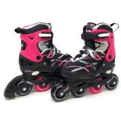 Chicago Skates Adjustable Kids' Inline Skates - Black/Pink -LITTLE TIKES Shop GUEST 666ae8e9 e05e 4b62 bc39 4f60387483e2