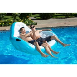 Poolmaster Aqua Cradle Pool Lounge & Large Swimming Pool Float For Adults