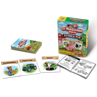 MasterPieces Kids Games - Old MacDonald's Farm - Stinky Pig Kids Card Game 2 MasterPieces Kids Games - Old MacDonald's Farm - Stinky Pig Kids Card Game - Image 2