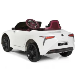 Costway 12V Kids Ride On Car Lexus LC500 Licensed Remote Control Electric Vehicle White 10 Costway 12V Kids Ride On Car Lexus LC500 Licensed Remote Control Electric Vehicle White -LITTLE TIKES Shop GUEST 6768f3b1 661d 4598 a786 1fb19e0ab85b