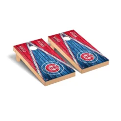MLB Chicago Cubs Premium Cornhole Board Triangle Weathered Version