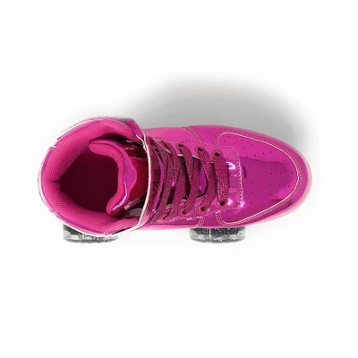 Chicago Skates Pulse Light-Up Quad Roller Skate - Pink 6 Chicago Skates Pulse Light-Up Quad Roller Skate - Pink - Image 6