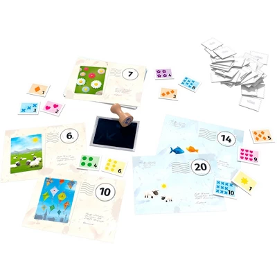 HABA Pio's Pigeon Post - 8+2 There's Mail For You - A Fun Arithmetic Game For Ages 5+ 1 HABA Pio's Pigeon Post - 8+2 There's Mail For You - A Fun Arithmetic Game For Ages 5+