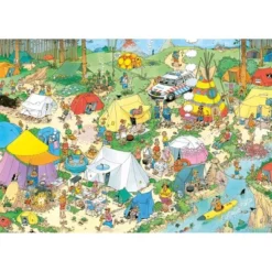 The Camping In The Forest Comic Jigsaw Puzzle, 1000 Pieces, By Jumbo Toys -LITTLE TIKES Shop GUEST 67dbbbe1 c155 4e64 8480 dd0c7374b6f7