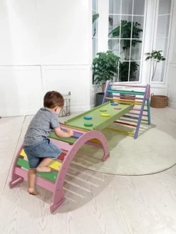 Avenlur Hazel - Wood Pikler Triangle Set With Ladder Slide And Rocker -LITTLE TIKES Shop GUEST 67e768f8 6434 4cae add6 6bba113ef626