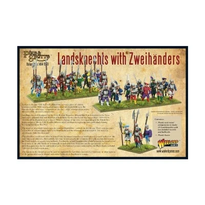 Landsknechts With Zweihanders Miniatures Box Set 2 Landsknechts With Zweihanders Miniatures Box Set - Image 2