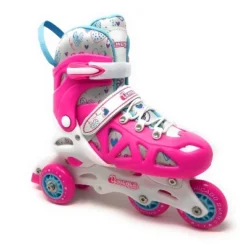 Chicago Skates Training Kids' Roller Skate Combo Set - Pink/White -LITTLE TIKES Shop GUEST 684cc91f 64e6 4bdd ad60 c407b8b4a164